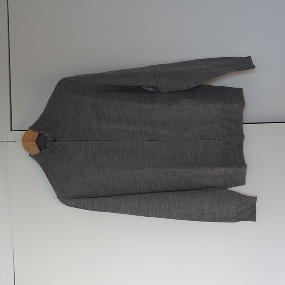 Jcrew 100% merino wool zip up sweater - Picture 1 of 5